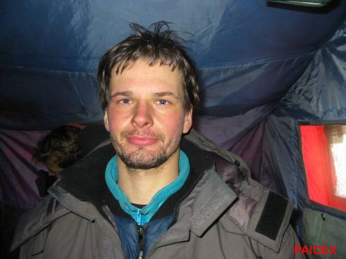 Sergey Lyahovec (in expedition)
